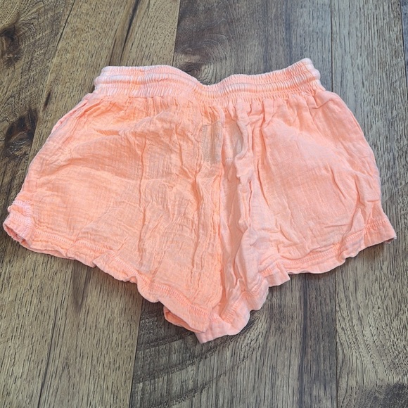Katie J NYC Juniors Orange Shorts Size S - Picture 2 of 4